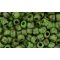Japanese Toho Seed Beads Tube Round 6/0 HYBRID Opaque-Frosted Mint Green - Picasso TR-06-Y321F
