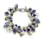 Jewellery Beading Kit Charm Bracelet Blue & White V3