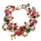 Jewellery Beading Kit Charm Bracelet - Christmas Gold Enamel Charms