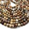 Agate Crazy Beads Round 8mm - 1 Strand