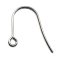 Ear Wire Hook Plain Surgical Stainless Steel - 50 Pieces