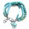 Jewellery Beading Kit Three Strand Bracelet Turquoise Elephant