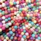 Howlite Reconstituted Beads Round 8mm (47) Mixed