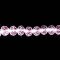 Imperial Crystal Bead Rondelle 6x8mm (68) Light pink