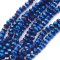 Imperial Crystal Bead Rondelle 3x4mm (120) Metallic Electroplated Blue