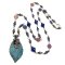 Jewellery Beading Kit Rainbow Long Leaf Necklace