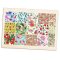 Printed Collage Sheet Floral Spring 30mm Squares - 150gsm Coated Paper