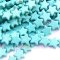 Turquoise Synthetic Beads Star 15mm (32) Green Blue