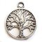 Cast Metal Charm Tree of Life 24x20mm (10) Antique Silver