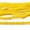 Imperial Crystal Bead Rondelle 3x4mm (120) Opaque Yellow