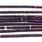 Glass Beads Column 4.5mm (74) Electroplate Purple