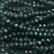 Imperial Crystal Bead Rondelle 3x4mm (130) Opaque Green Very Dark
