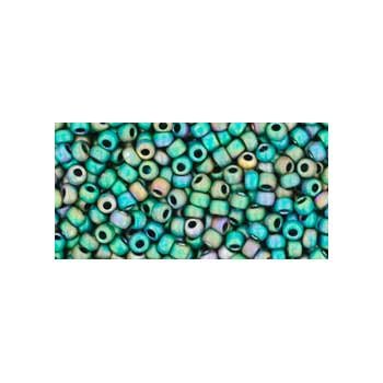 Japanese Toho Seed Beads Tube Round 11/0 Matte-Color Aquarius TR-11-710