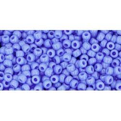 Japanese Toho Seed Beads Tube Round 11/0 Opaque Periwinkle TR-11-48L
