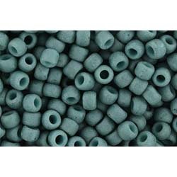 Japanese Toho Seed Beads Tube Round 8/0 Semi Glazed - Turquoise TR-08-2604F