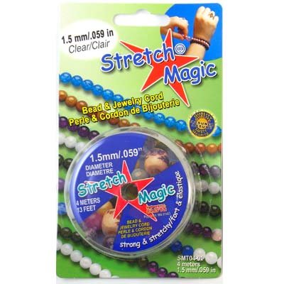 Stretch Magic Cord 1.5mm Clear 4 Metres