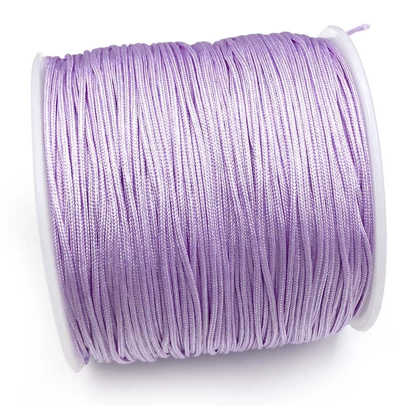 Beads Online Australia > Nylon Cord > Nylon Cord 0.8mm - Roll 100 Metres -  Violet