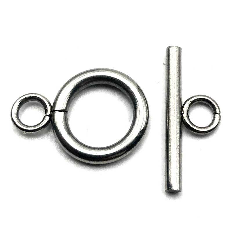 C&T Toggle Set Surgical Stainless Steel Small (10) Dark Silver