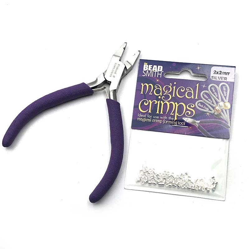 The Beadsmith® 2mm Assorted Magical Crimps